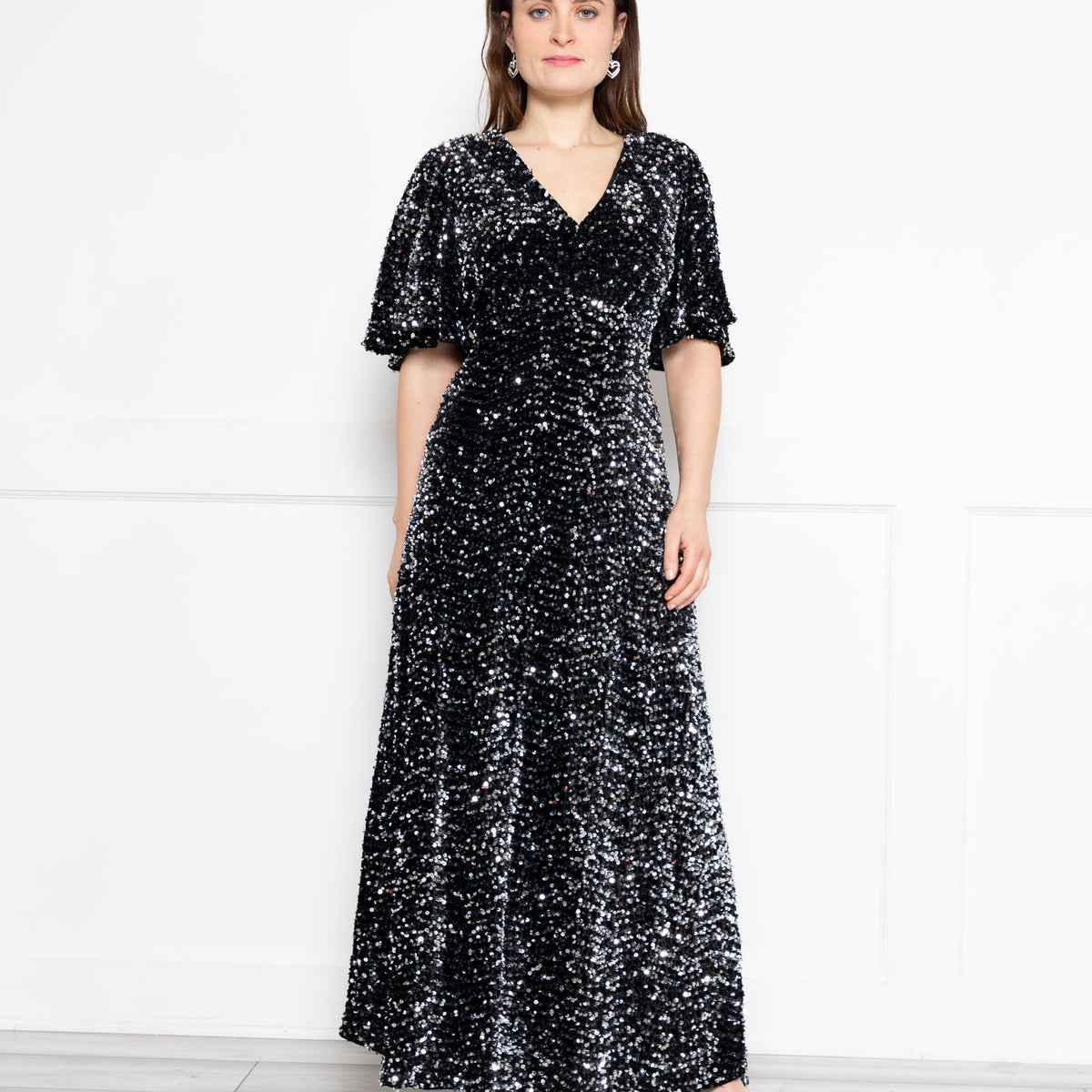 Twisted Wunder Grace Lurex Maxi Dress