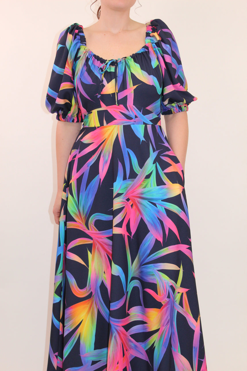Poppy Midaxi Crepe Dress
