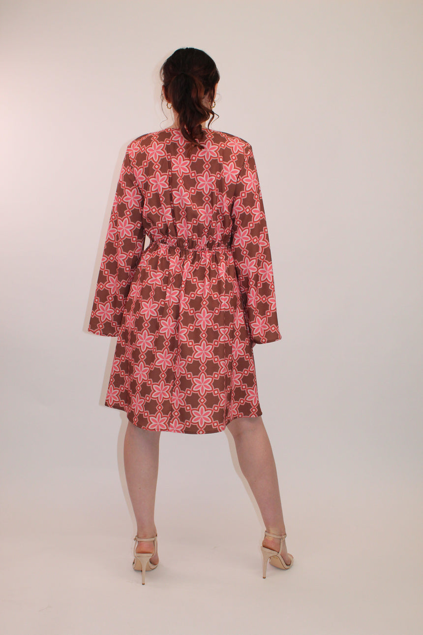 Twiggy Mini Crepe Dress