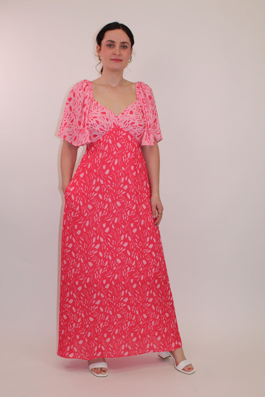 Angel Maxi Dress in Chiffon