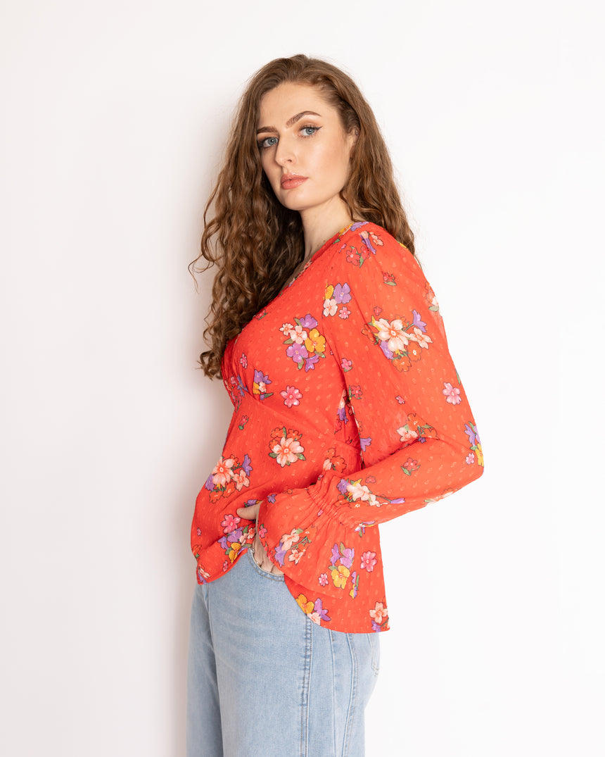 The Minnie Floral Blouse