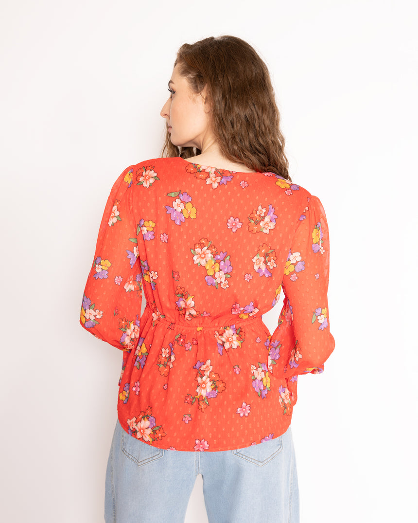 The Minnie Floral Blouse