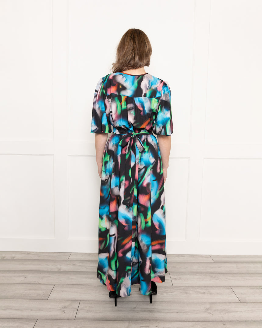 Joni Swirl Maxi Dress