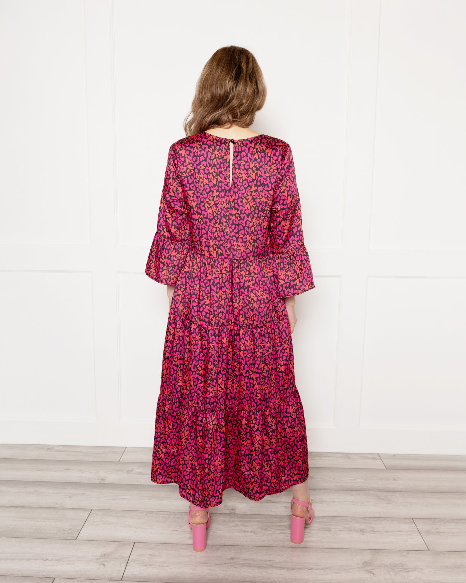 The Janie Dress In Heart Animal