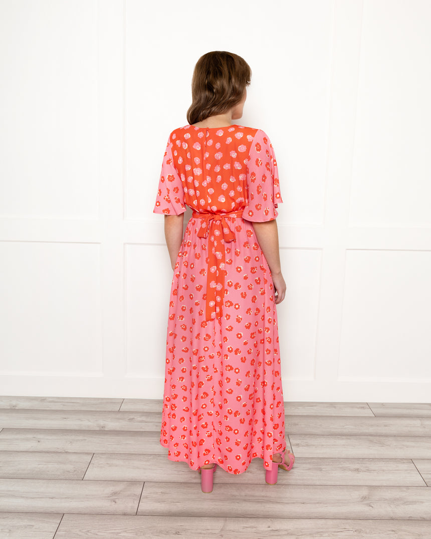 Ziggy Maxi Dress in Animal Print