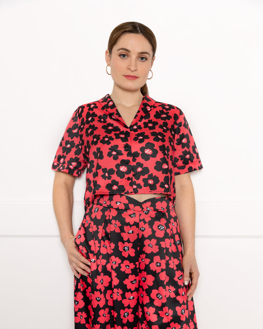 Adele Floral Print Shirt