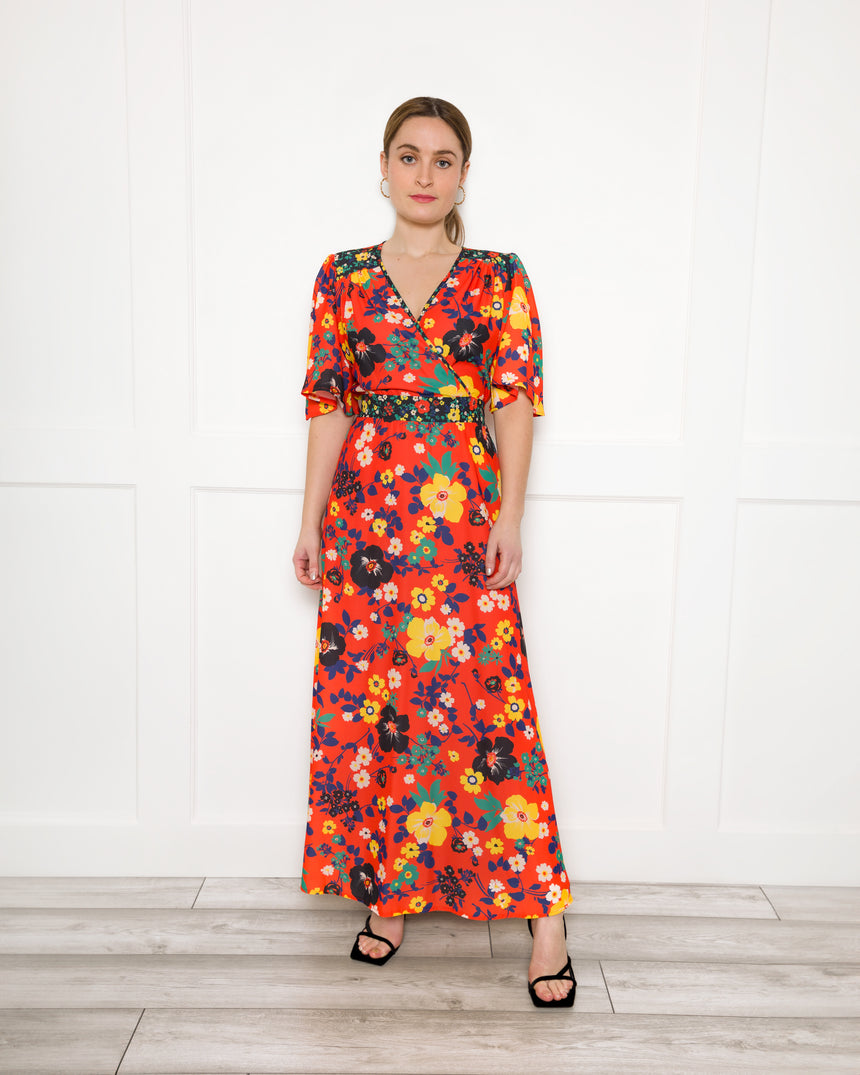 Joni Floral Maxi Dress