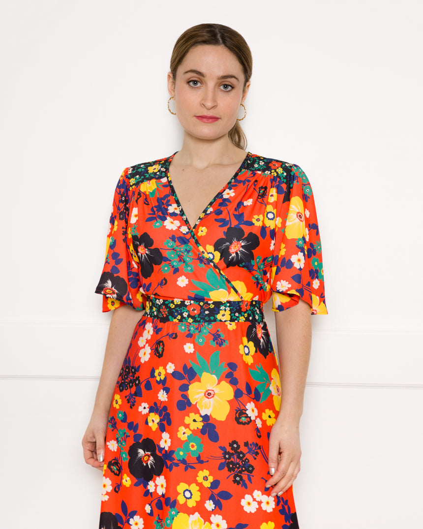 Joni Floral Maxi Dress