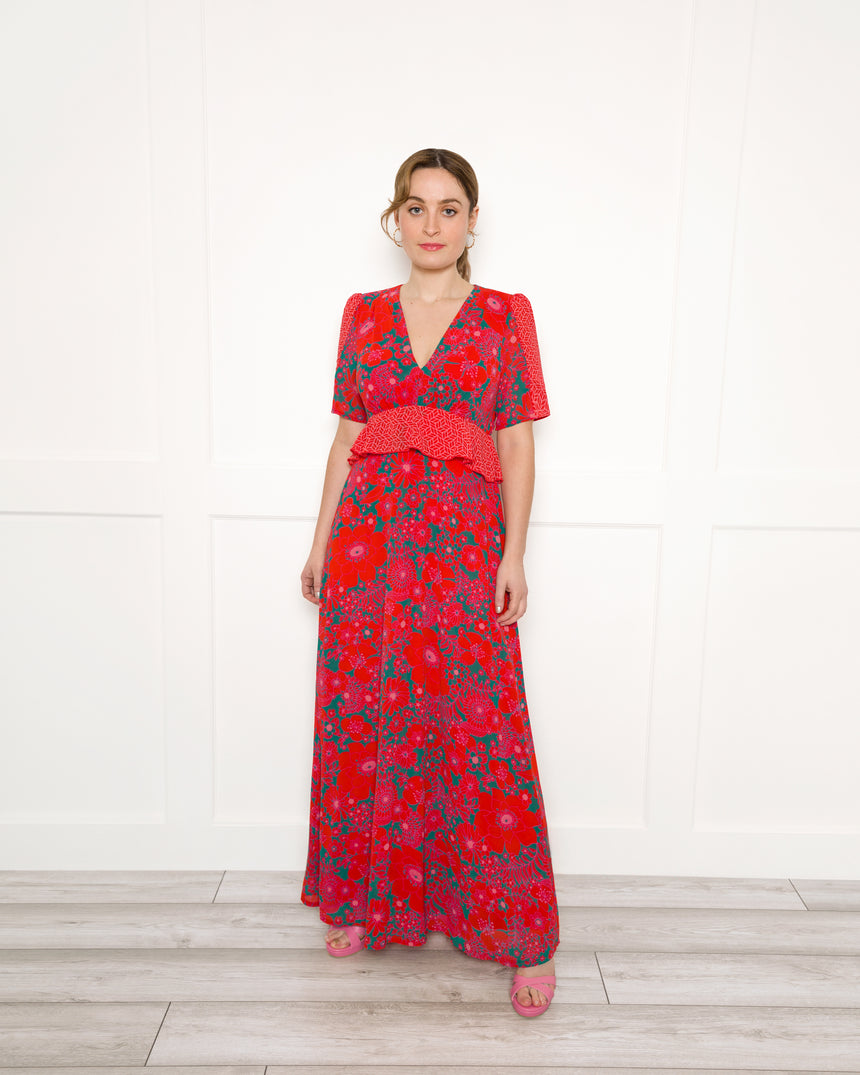 The Gloria Floral Maxi Dress