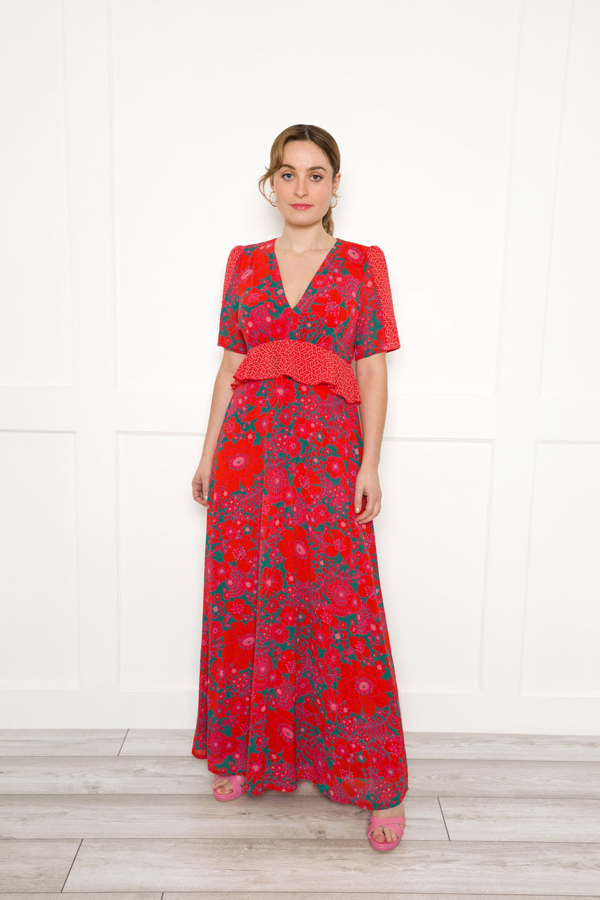 The Gloria Floral Maxi Dress