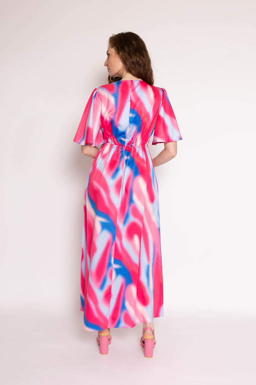 Grace Satin Maxi Dress