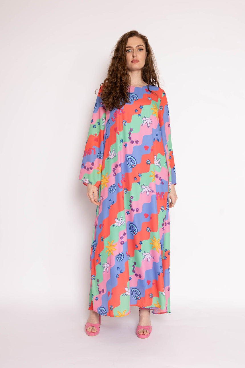 Alaska Chiffon Maxi Dress
