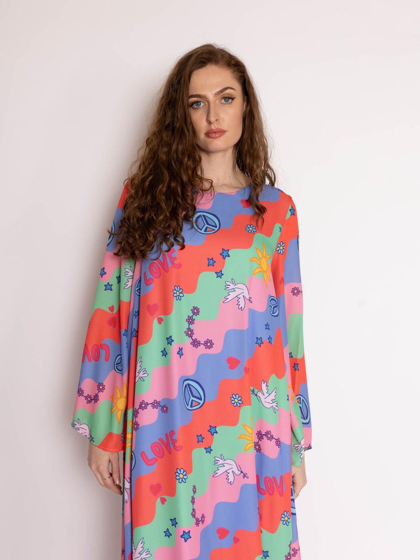 Alaska Chiffon Maxi Dress