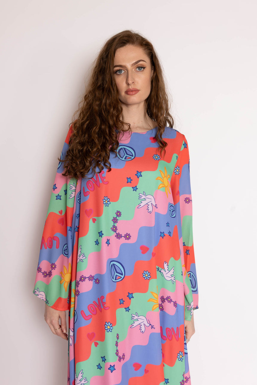 Alaska Chiffon Maxi Dress