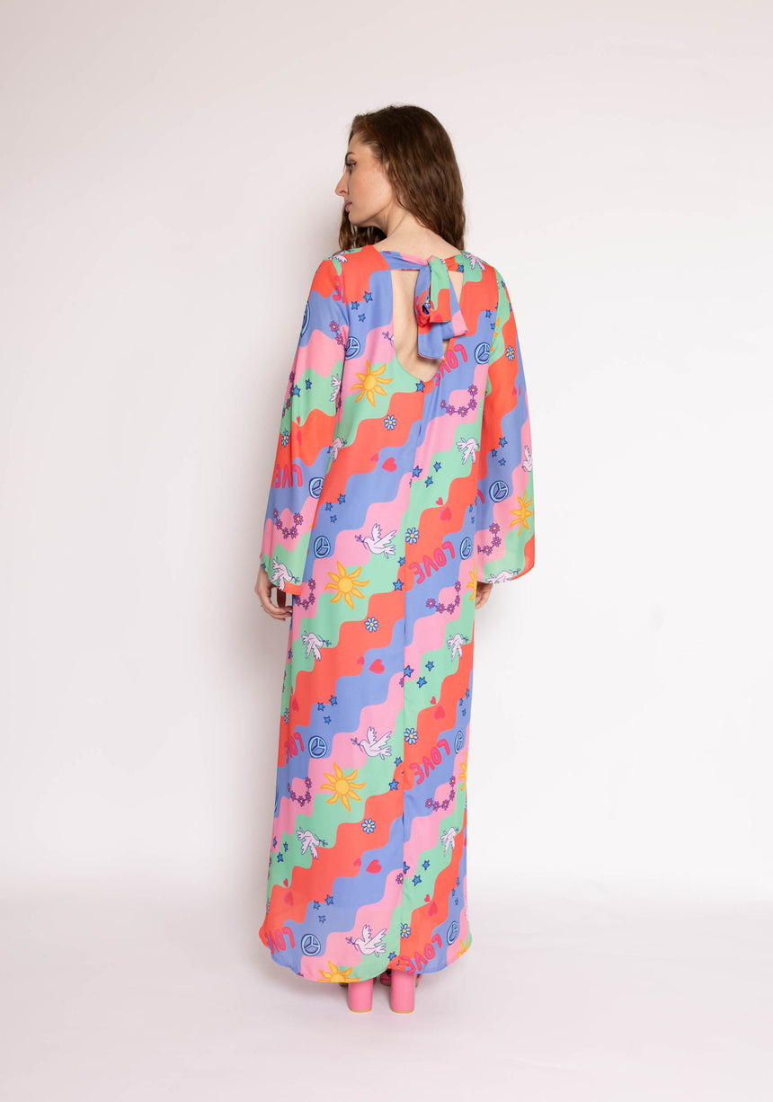 Alaska Chiffon Maxi Dress
