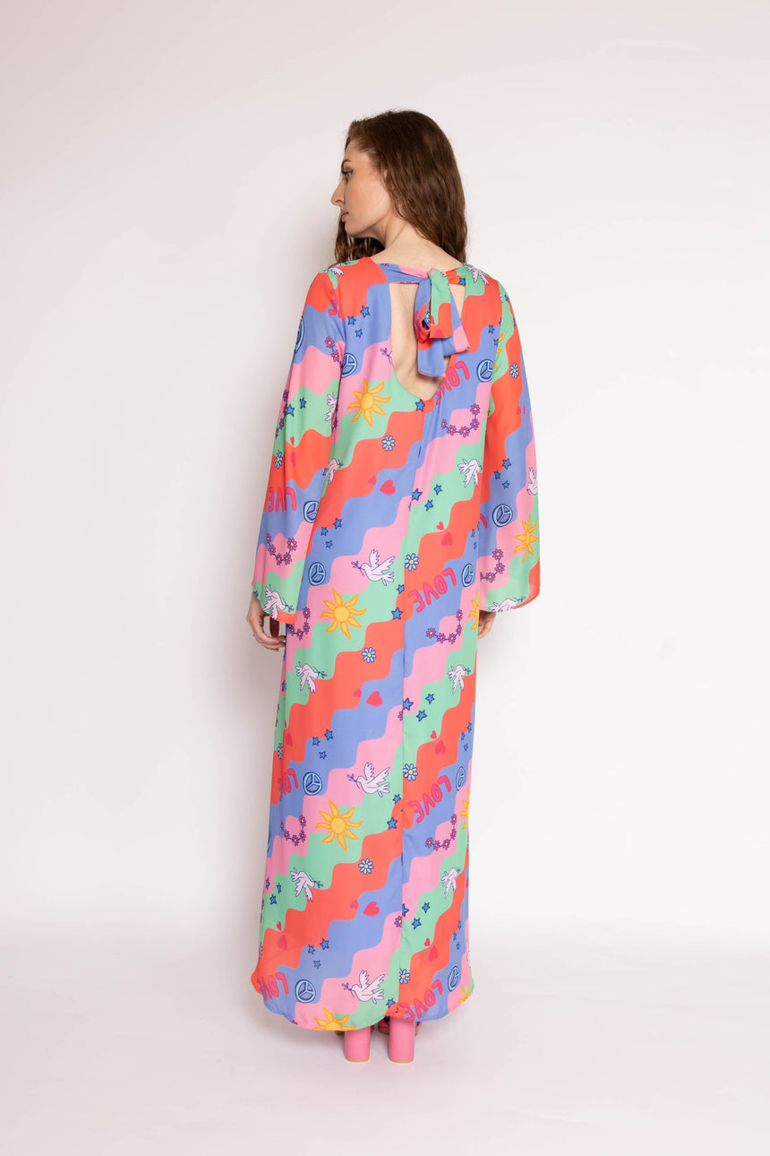 Alaska Chiffon Maxi Dress