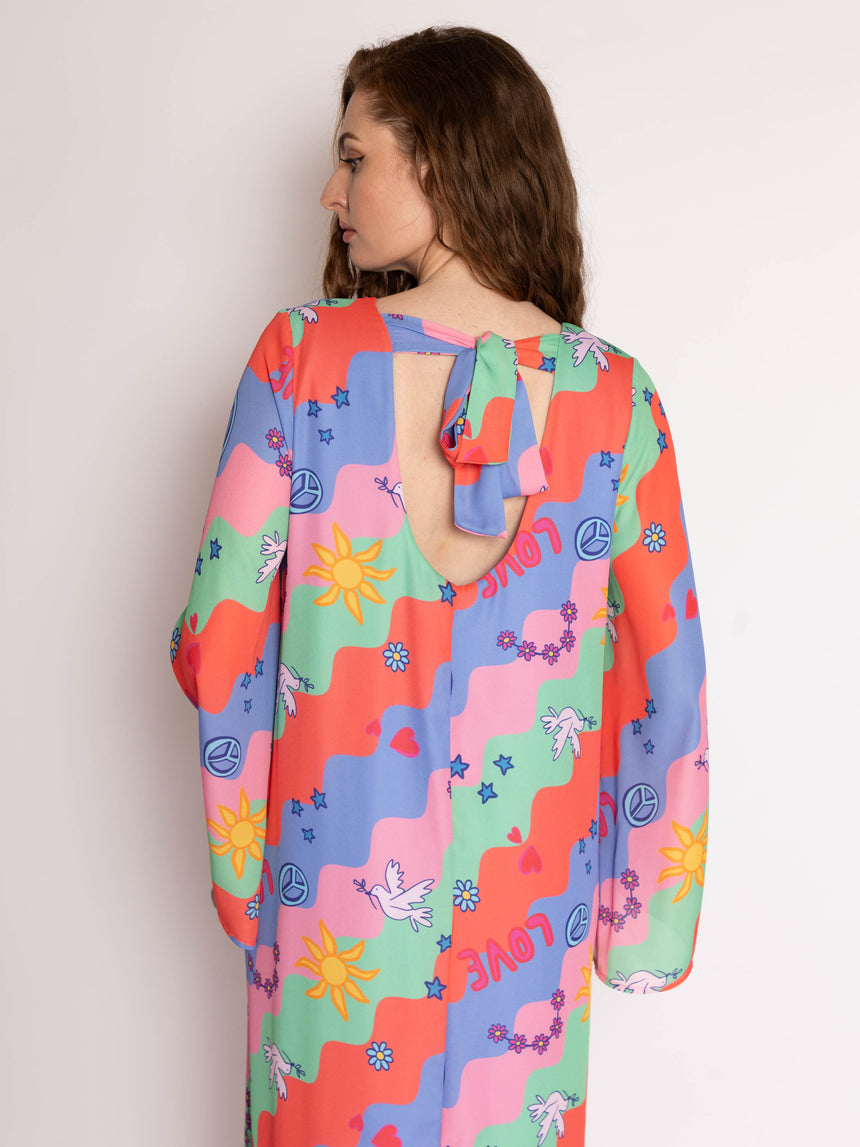 Alaska Chiffon Maxi Dress