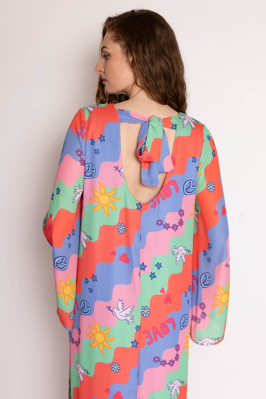Alaska Chiffon Maxi Dress