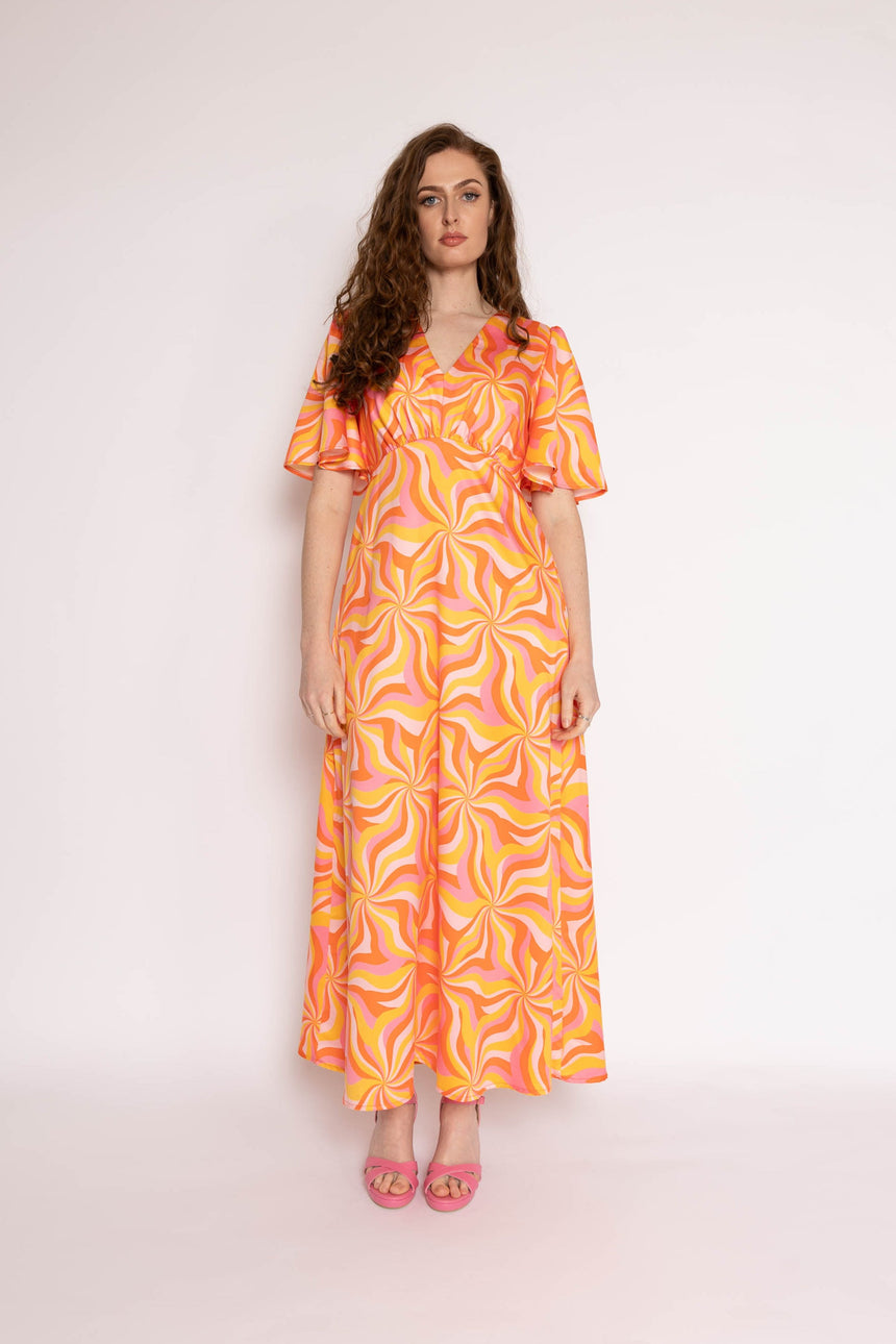 Grace Satin Maxi Dress