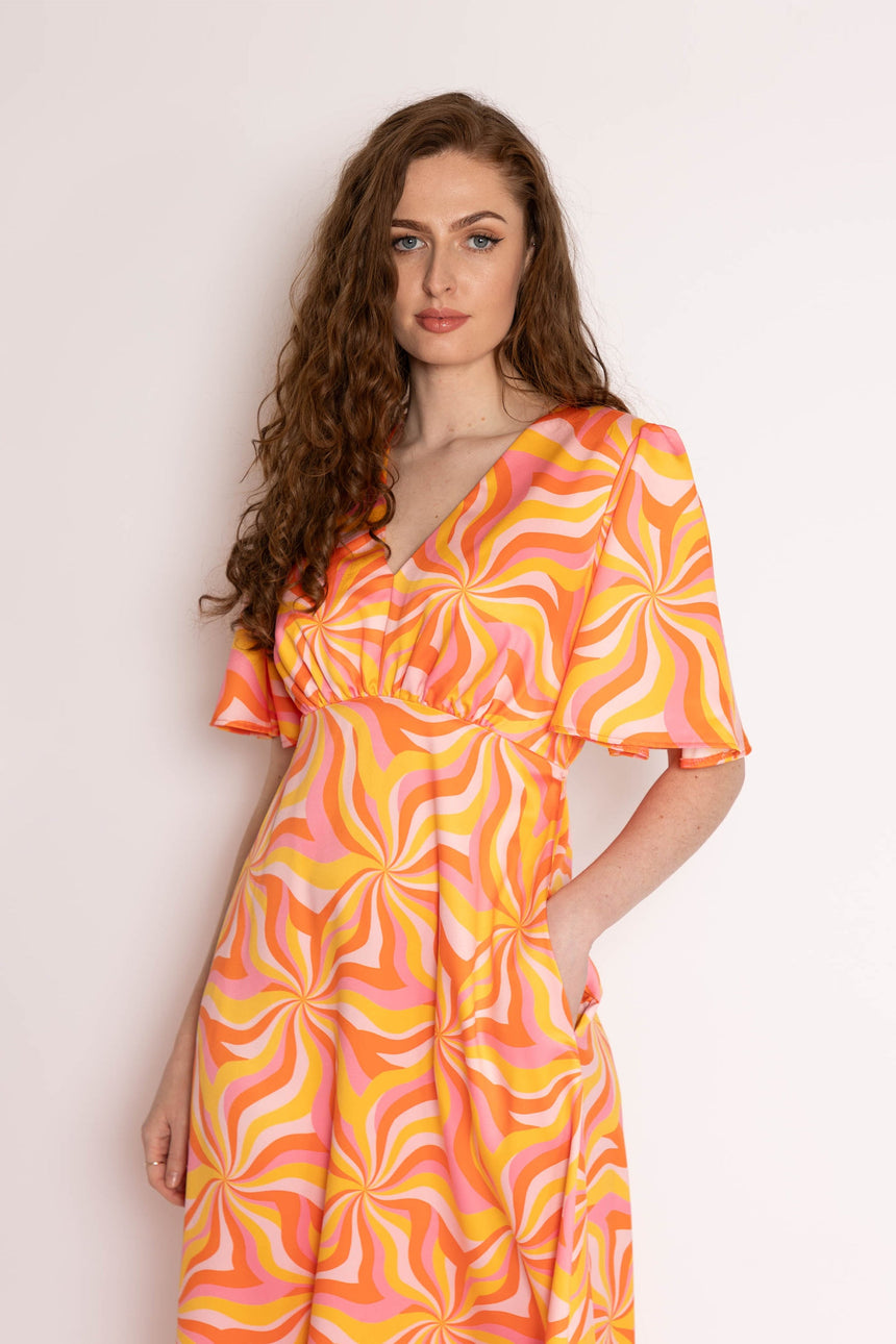 Grace Satin Maxi Dress