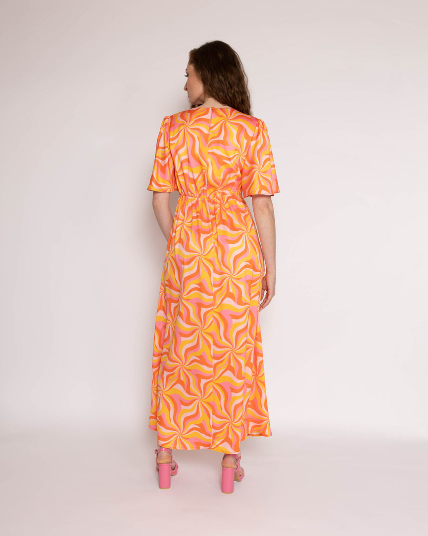 Grace Satin Maxi Dress