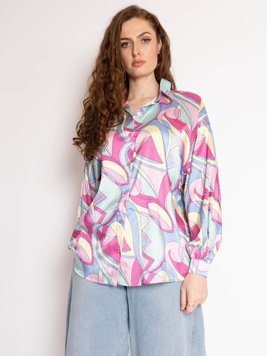 Abstract Print Shirt