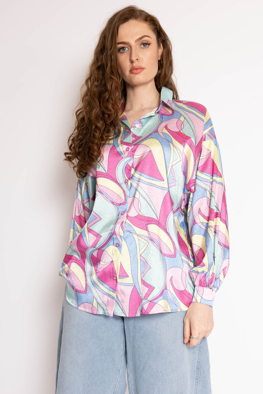 Abstract Print Shirt