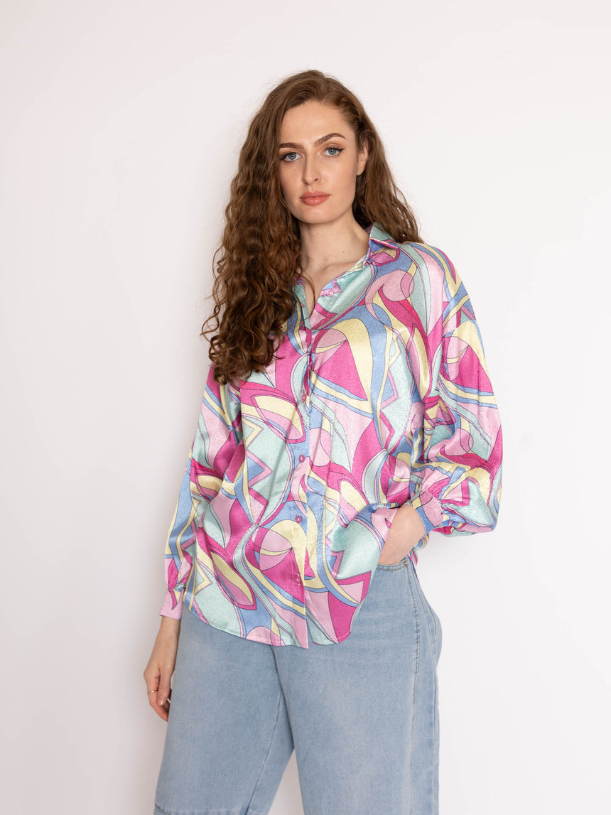 Abstract Print Shirt