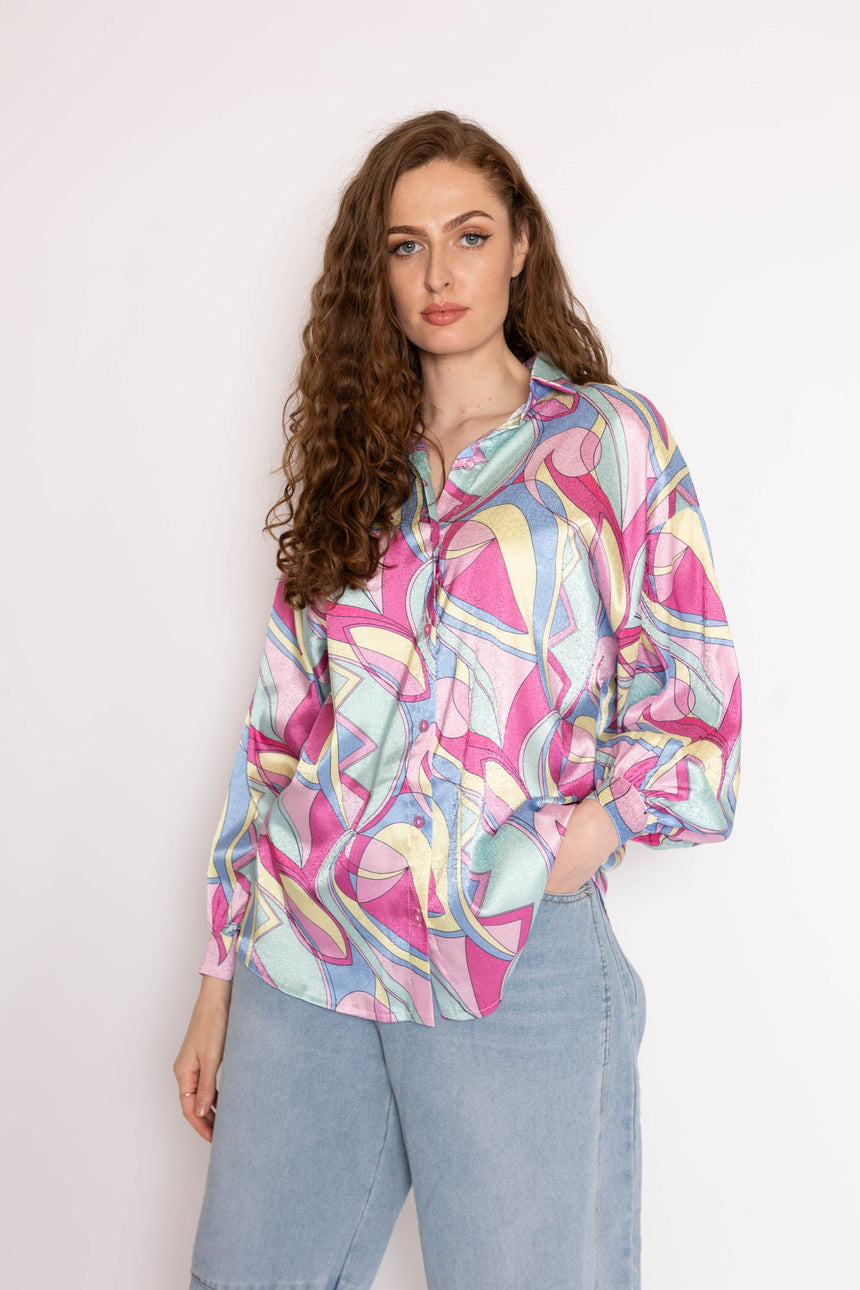Abstract Print Shirt