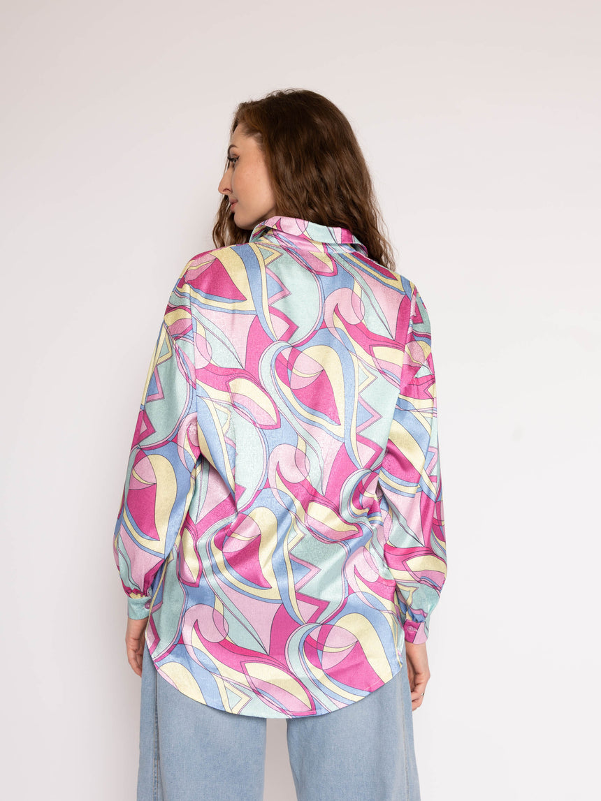 Abstract Print Shirt