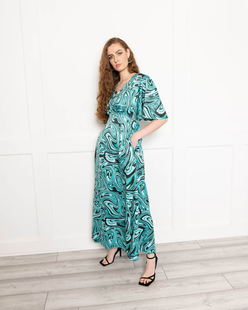 Grace Swirl Maxi Dress