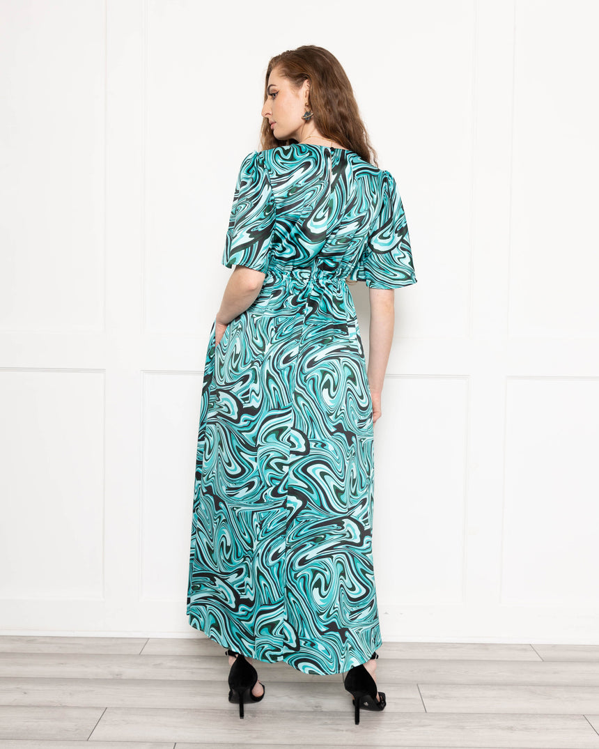 Grace Swirl Maxi Dress