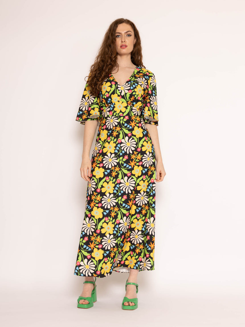 Kai Maxi Dress in in floral print