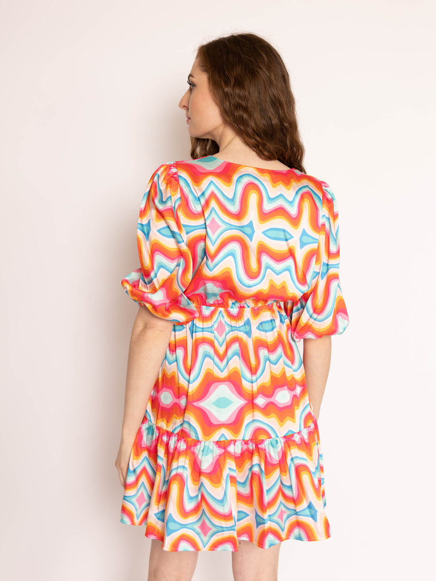 Christine Mini Wave Dress