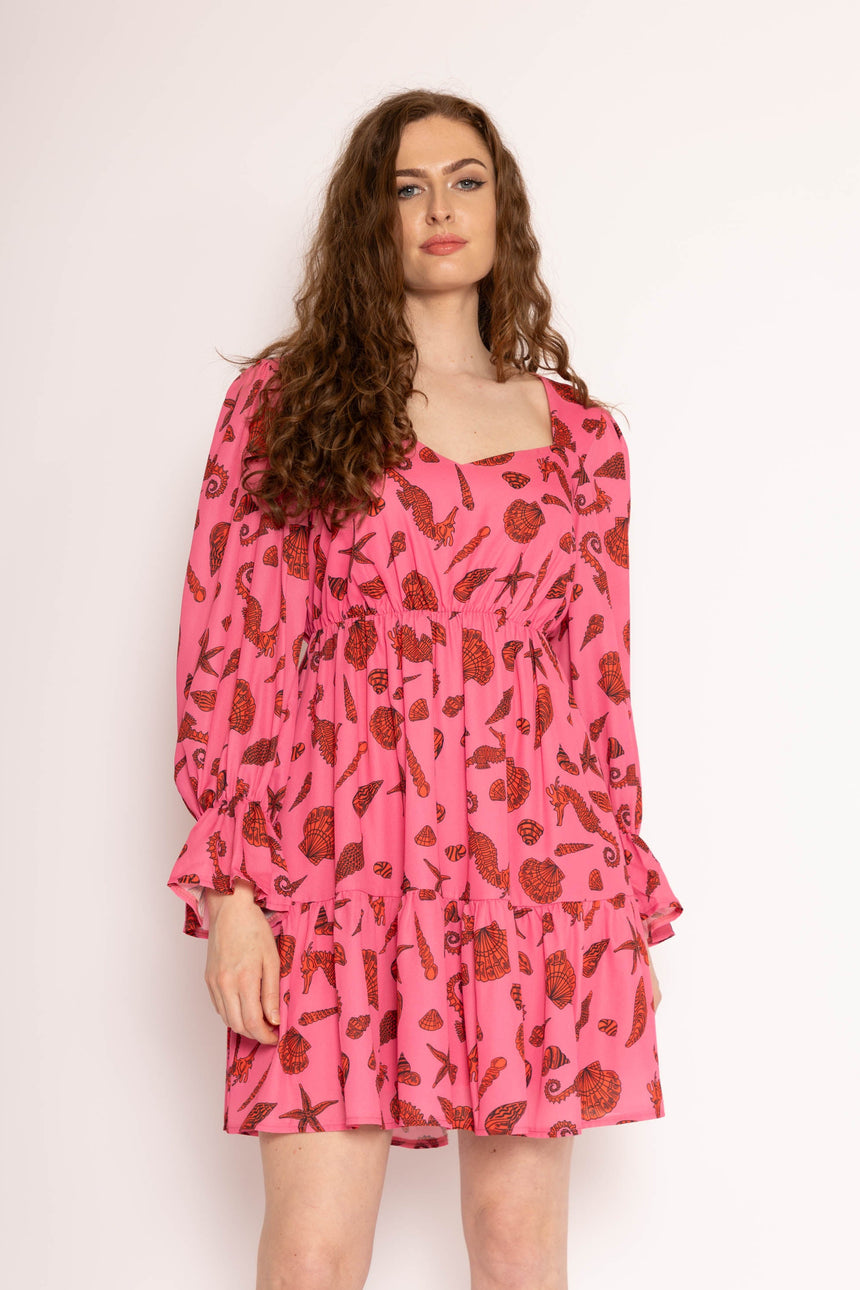 Twisted Wunder Pip Seashell Mini Dress