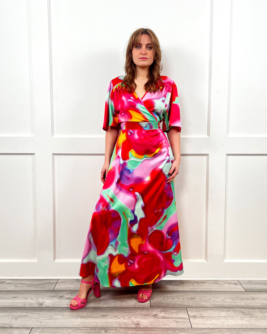 Joni Marble Maxi Dress