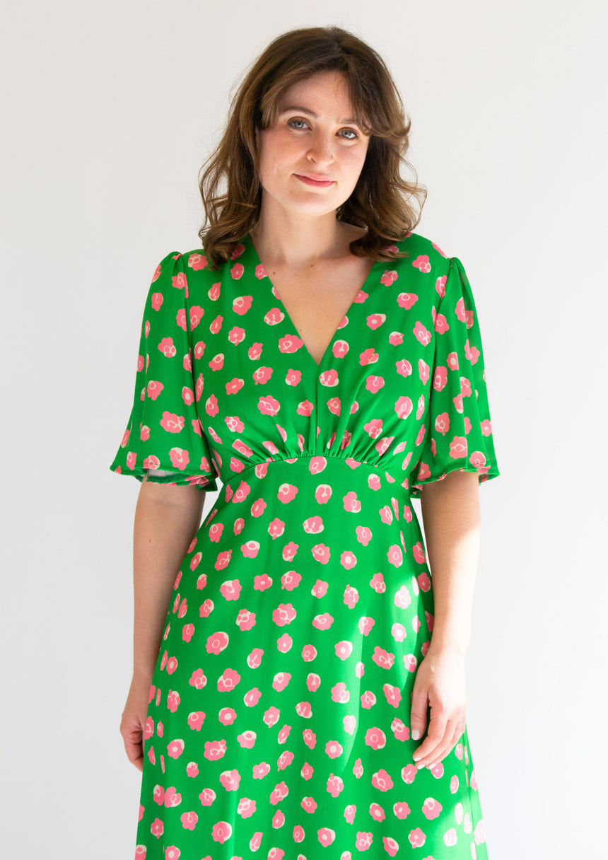 Grace Animal Heart Maxi Dress