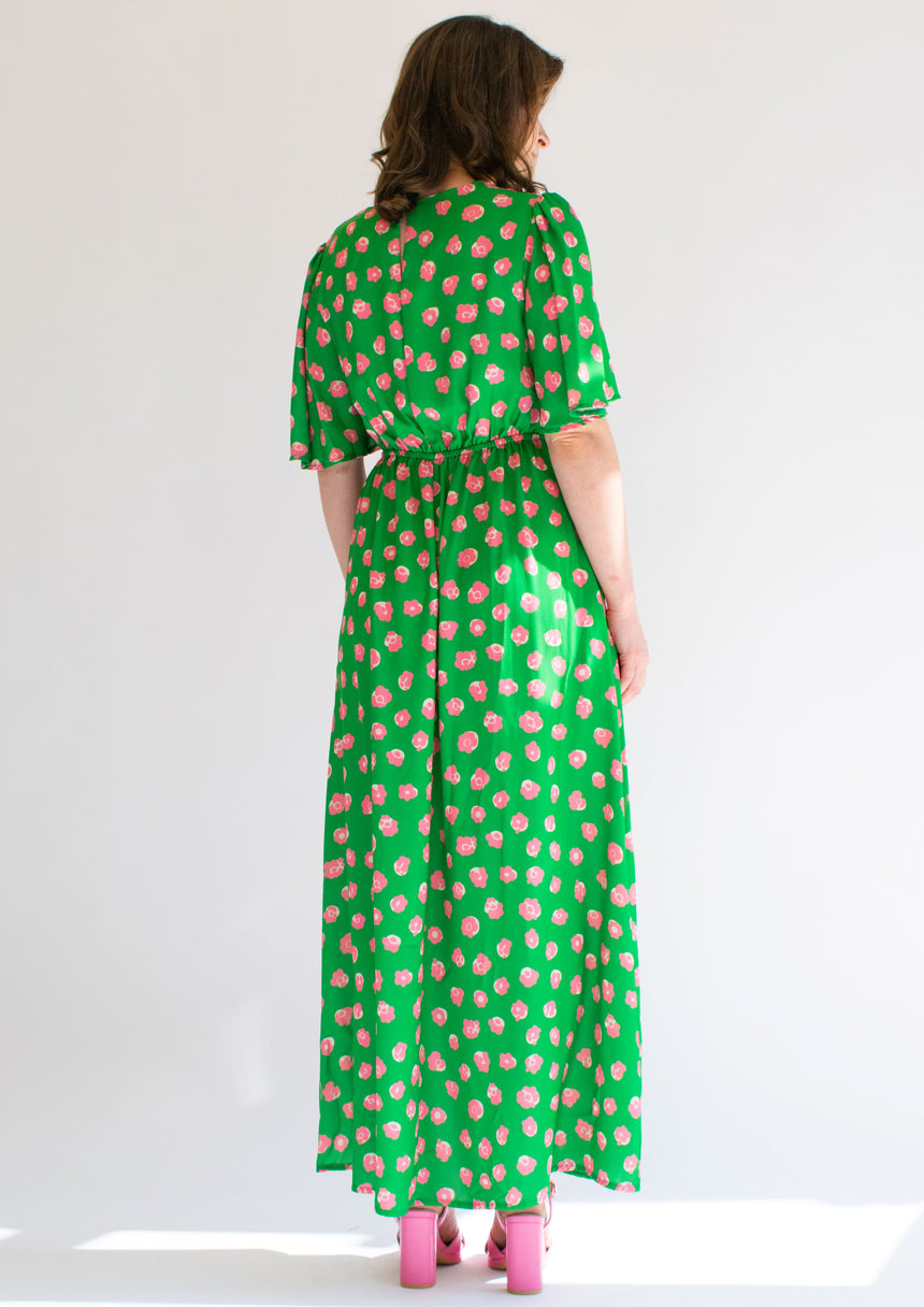 Grace Animal Heart Maxi Dress