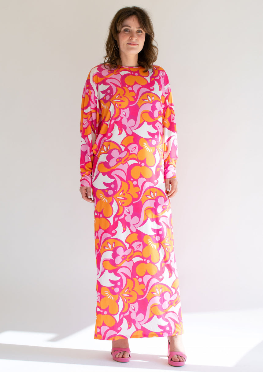 Floral Print Amy Maxi Dress