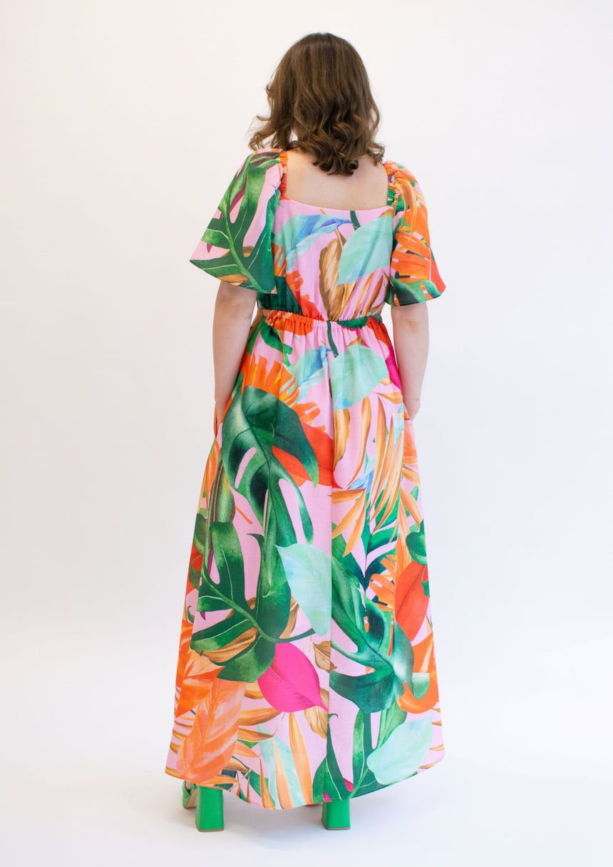 Cordelia Tropical Maxi Dress