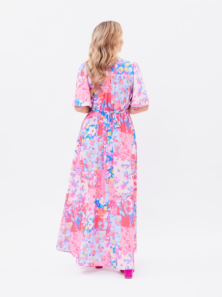 Joni Pink maxi Dress