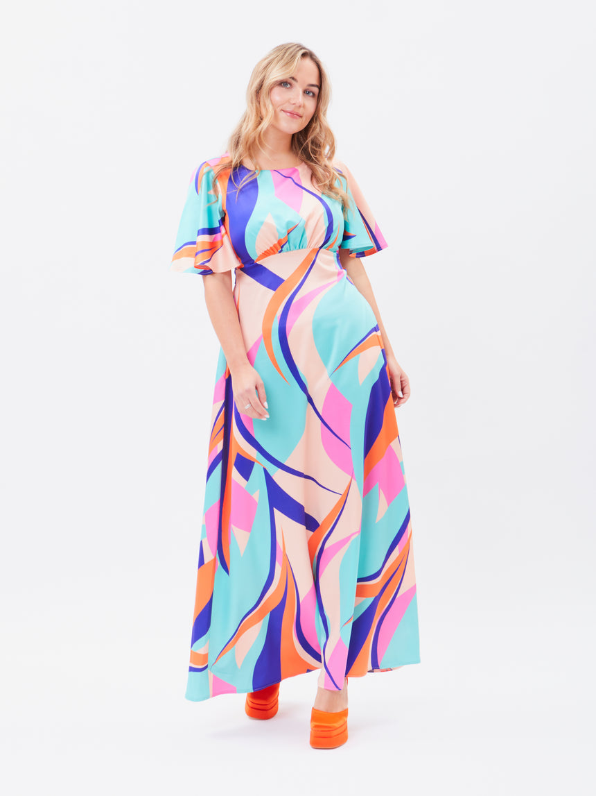 Ziggy Swirl Maxi Dress