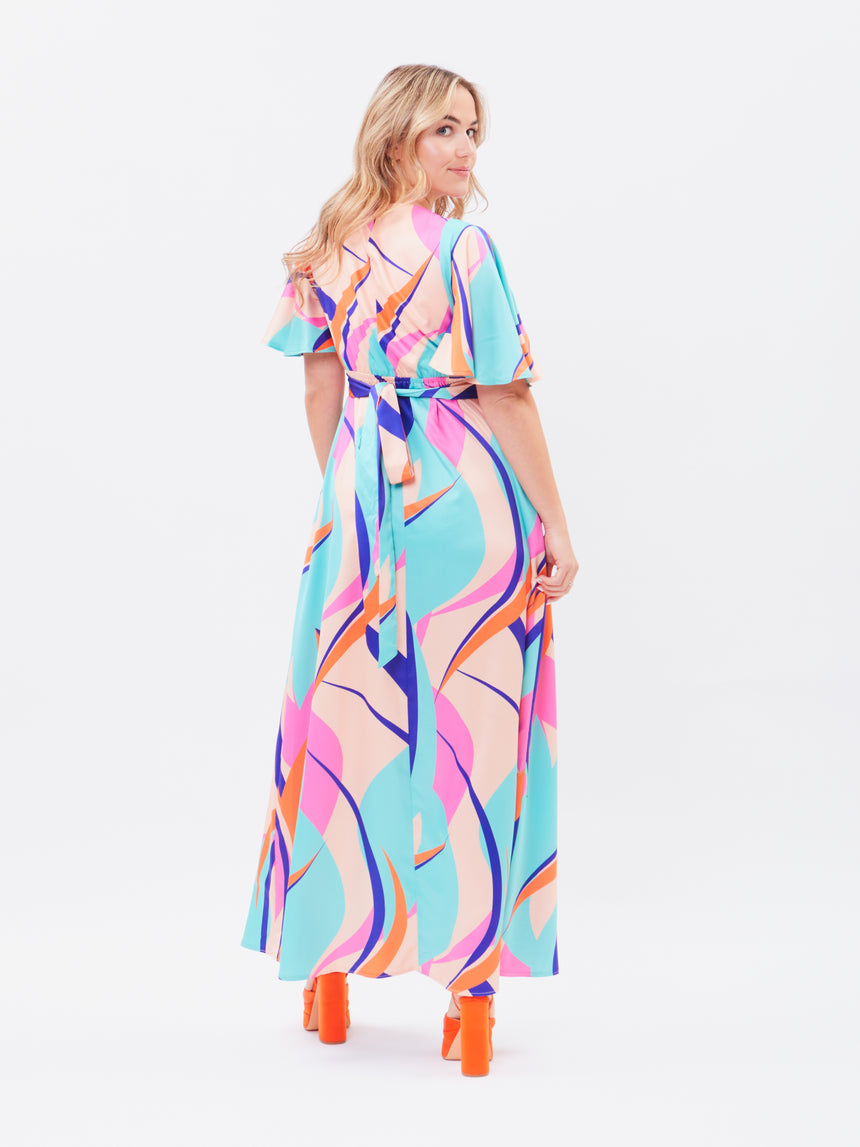 Ziggy Swirl Maxi Dress