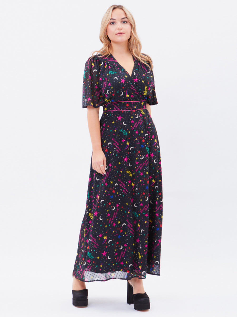 Twisted Wunder Maria Star Maxi Dress | TWISTED WUNDER