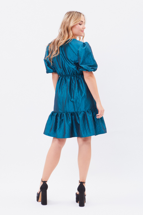 Twisted Wunder Patricia Smock Mini Dress