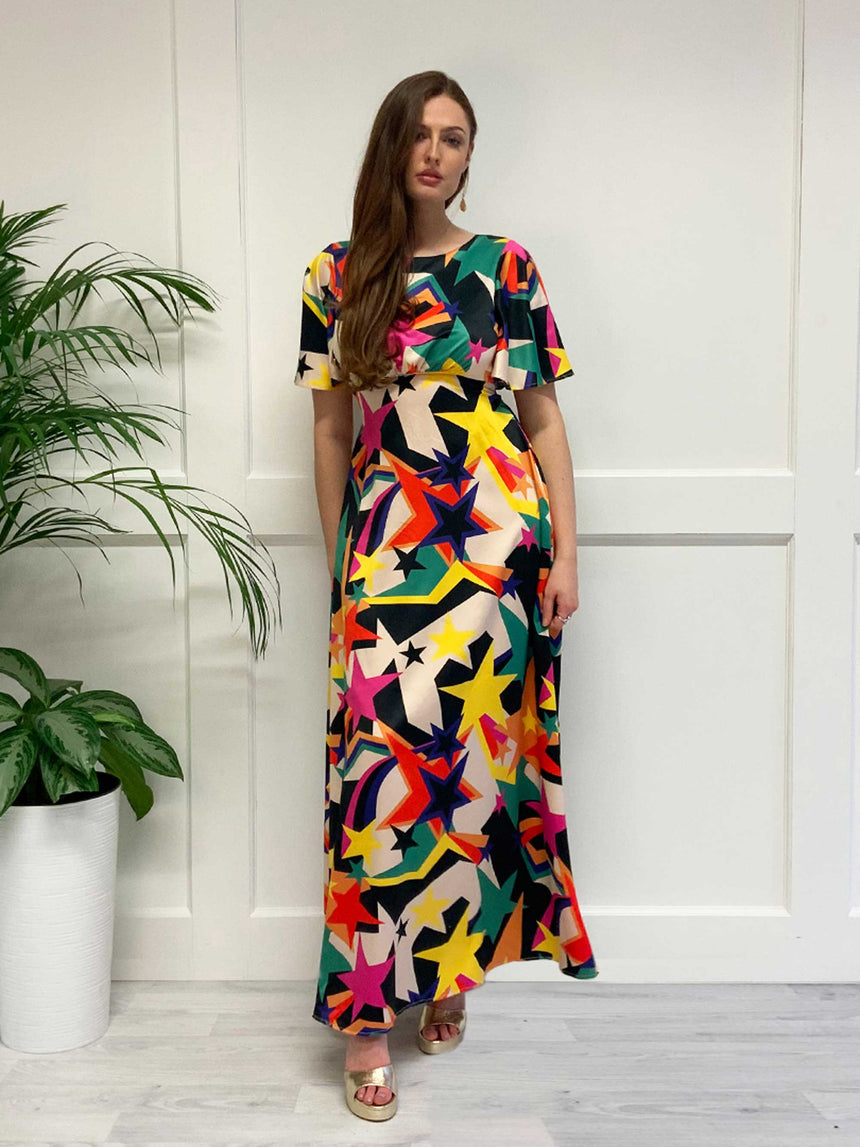 Ziggy Retro Star Maxi Dress
