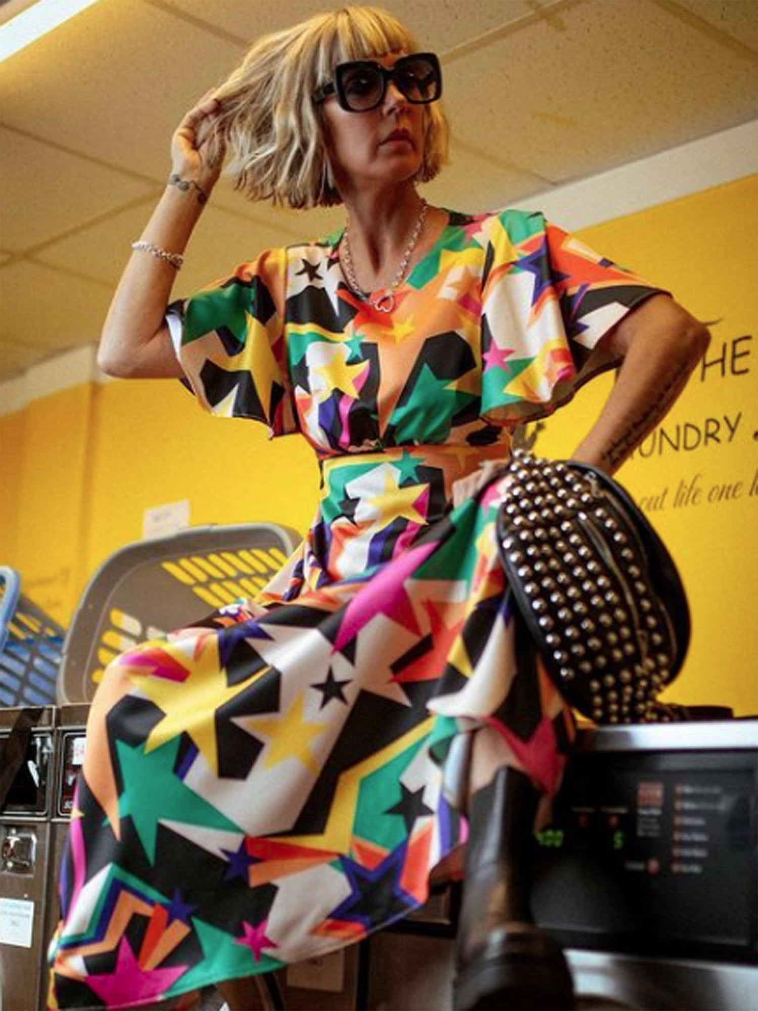 Ziggy Retro Star Maxi Dress
