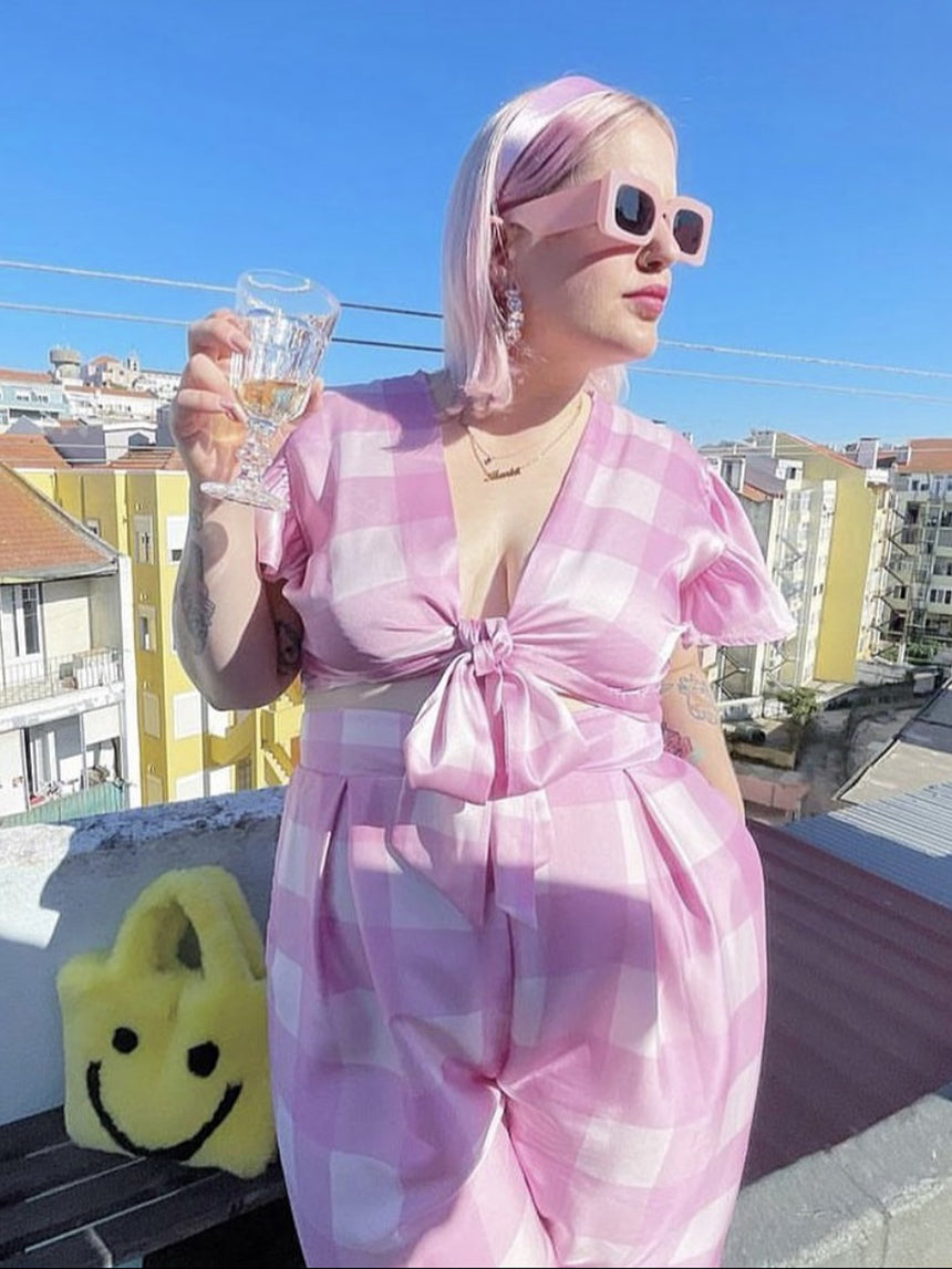 Dinah Co-Ord Top Curve