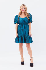 Twisted Wunder Patricia Smock Mini Dress