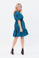 Twisted Wunder Patricia Smock Mini Dress